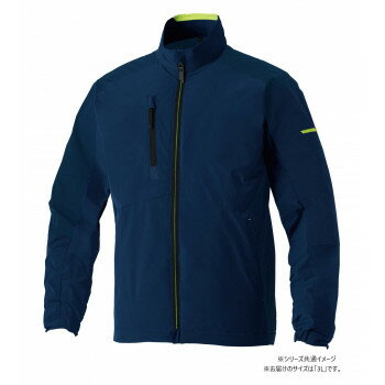 桑和 7524-00 防寒ブルゾン(ストレッチ.制電) 3Lサイズ ネイビー(1) G.G.