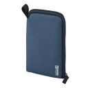 LIHIT LAB.(リヒトラブ) スタンドペンポーチ オーシャンネイビー A-3201-11(3)