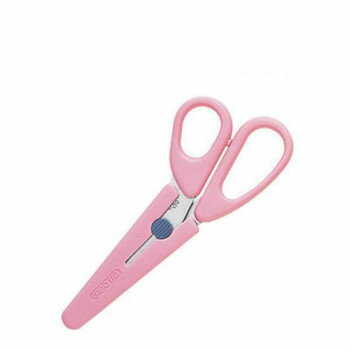 クロバー ステンレスはさみ「キャポ」 170ピンク (17cm) 36-661 クロバー ステンレスはさみ「キャポ」 170ピンク (17cm) 36-661