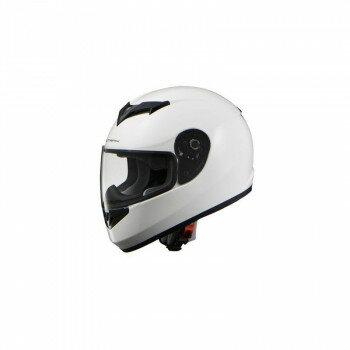 リード工業 STRAX フルフェイスヘルメット ホワイト Lサイズ SF-12