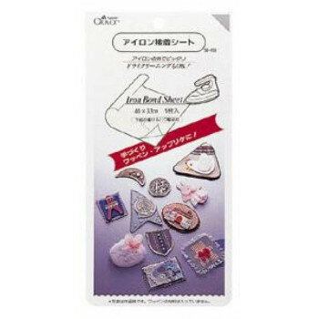 クロバー アイロン接着シート 58-460 クロバー アイロン接着シート 58-460