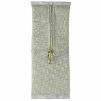 三角ペンケース グレー 088045