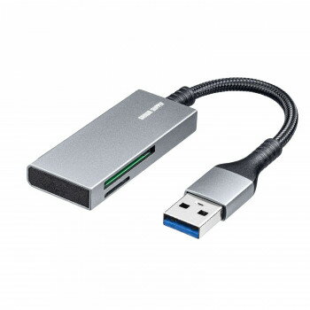 サンワサプライ USB3.2 Gen1 カードリーダー ADR-3MSD2S サンワサプライ USB3.2 Gen1 カードリーダー ADR-3MSD2S