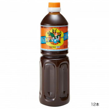 【代引き・同梱不可】 和泉食品　パロマお好みソース(濃厚)　1000ml(12本)