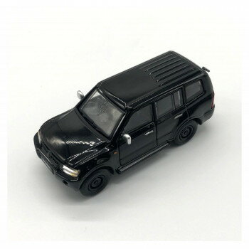 ビ-エムクリエイションズ 三菱 パジェロ (3代目) ブラック (RHD) 1/64スケール 64B0040