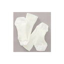 ハヤブサ ゆるリブソックス 綿 オフホワイト 約22cm~26cm YB0001-23-11