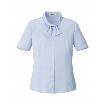 ボンマックス RB4566 半袖ブラウス ブルー (6) サイズ:11G BONOFFICE