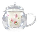 有田焼 セランドグラス おしゃれポット 誕生花 5月 カーネーション 500cc FC-550C