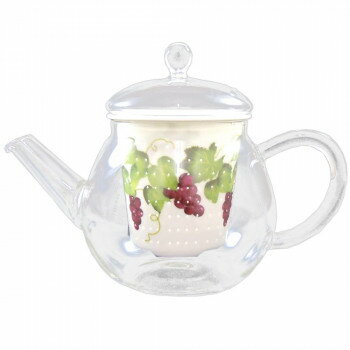 有田焼 セランドグラス おしゃれポット ぶどう 480cc KA-400