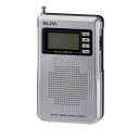 ELPA AM/FM液晶コンパクトラジオ ER-C68FL