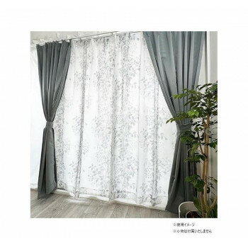 カーテン クリスタ 4P100X200 GR 726037004200095