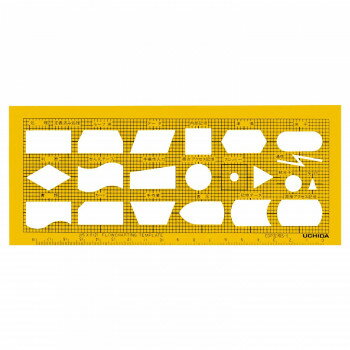 テンプレート　EDP定規　S-5　1-843-1705