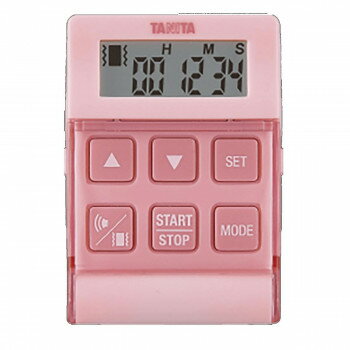 タニタ　バイブレーションタイマー(クイック)　TD370N　ピンク・TD370NPK