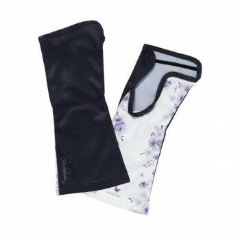 UVカットハンドカバー 花柄 Floral-Black HC-FLR01
