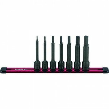 ミトロイ(MITOLOY) 3/8 ヘックスソケット パワータイプ L100ホルダーセット HPH308ML-100