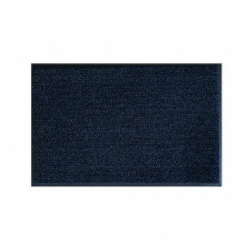 (クリーンテックス) 玄関マット Horse Stripe Blue Black 90x180 cm