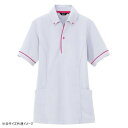 アイトス サイドポケット半袖ポロシャツ(男女兼用) シルバーグレー M 7668(4)