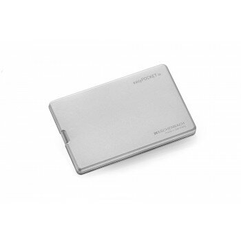 携帯用薄型ライトつきルーペ　「イージーポケット」　3倍　152111シルバー
