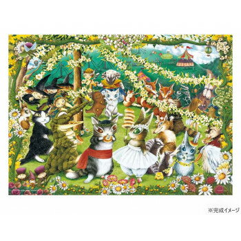 わちふぃーるどの歳時記をモチーフとしたオリジナルイラストのジグソーパズルです。メイフェアは豊作を願う春のお祭りです。タシルの広場にメイポールを立て、花を囲んで足をトントンと踏みならしながら踊るお祭りで誰が一番大きな音をたてることができるかを...