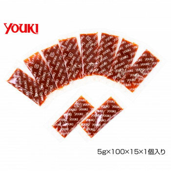 【同梱不可】 YOUKI ユウキ食品 四川豆板醤(小袋詰) 5g×100×15×1個入り 213110