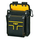 トップ工業(TOP) 電工用腰袋2段タイプ 小 TPD-201S