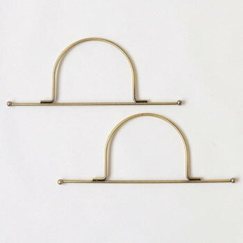 ハマナカ 編みつける持ち手(25cm)　アンティーク 207024004