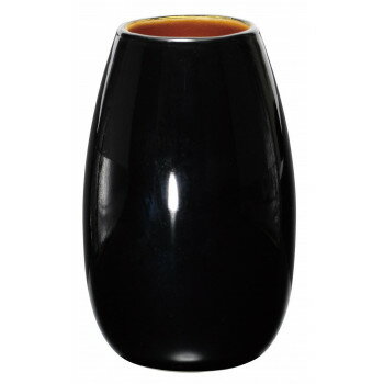 古都(こと)花立 みかわち焼 黒釉金彩 32G900S700072