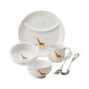 NIKKO(ニッコー) accototo(アッコトト) 子供食器 キリン にこにこセット 8200G-KS041N