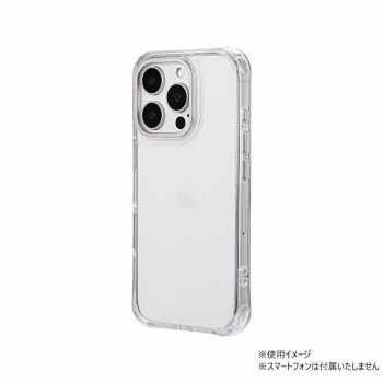 iPhone16 Pro mycam カメラ保護・耐衝撃ハイブリッドケース チタン LN-IP24MCTI