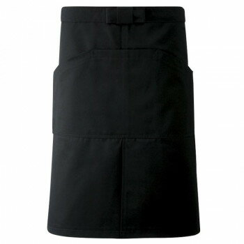 サーヴォ SerVo 前掛 黒 ブラック F BA1538