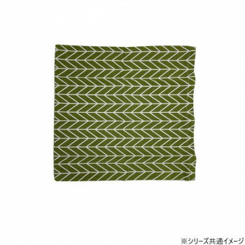 クッションカバー 45×45cm シラカバ グリーン 5924