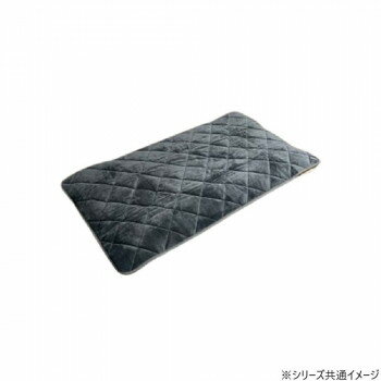 フランネル長座布団パッド 68×120cm GY・グレー 5814