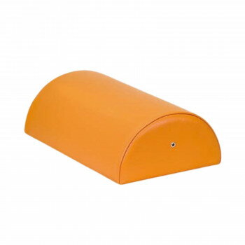 【代引き・同梱不可】 高田ベッド製作所 カラー半円マクラ(大) オレンジ TB-77C-07