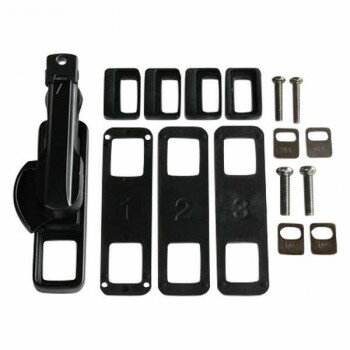 144KL-B 鍵付取替クレセント錠 L用 ブラック 00776869-001 144KL-B 鍵付取替クレセント錠 L用 ブラック 00776869-001