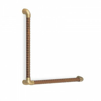 シロクマ　トリプルディンプル手すりL形 AG/Mオーク BR-558　600×600