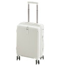 CICIBELLA(シシベラ) 多機能スーツケース Lサイズ (約110L/7~10泊) アイボリーホワイト