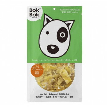 ルークラン ボクボク サメジャーキー ソフトチップ 50g ペット用品