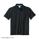 住商モンブラン ポロシャツ 兼用 半袖 黒 32-5060-4L 4Lサイズ