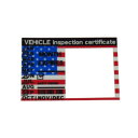 US車検ステッカー USA USB-013