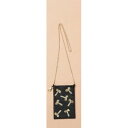 東京かんかん ビーズ刺繍フォンポシェット パームツリー M42-2411BK(4)