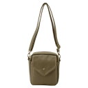 優美社 6249-00 チエミサックス(chiemi sacs) ショルダーバッグ カーキ
