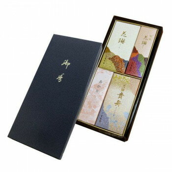 薫寿堂 花琳・ルビ-宝アソート 短寸6把入木箱 2000