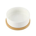 ルークラン ループ ディッシュ ピッコロラウンド ホワイト ペット用品