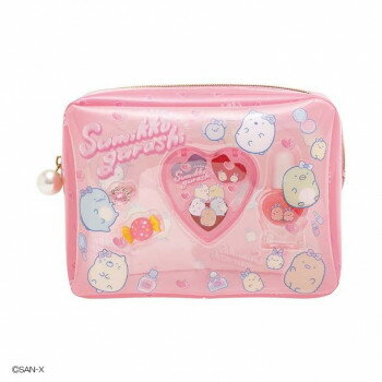 サンエックス San-x すみっコぐらし すみっコスメティックポーチ(ピンク) FE41301