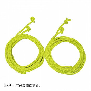 【代引き・同梱不可】 鵜沢ネット ダブルダッチ・ダブルス用蛍光色・スクールパック 10本1組 8mm×4.2m..