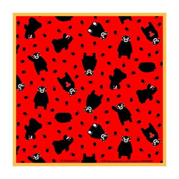 トレシー くまモン 19×19cm A1919P-KUMAMON P158 赤