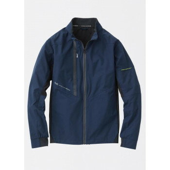 桑和 7308-00 長袖ブルゾン Lサイズ ネイビー(1) G.G.