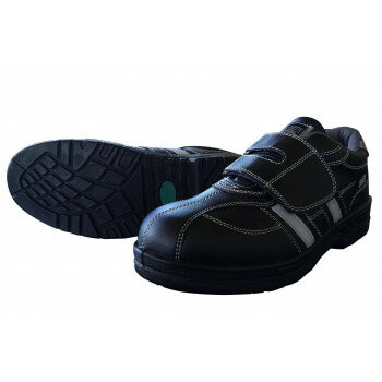 喜多 耐油底・静電防止セーフティスニーカー 　JSAA　A種認定 26.0cm ブラック MK7800