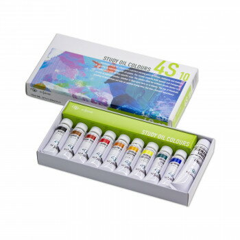 クサカベ 習作用油絵具セット 4S-10