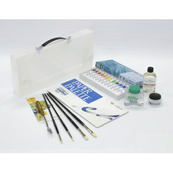 クサカベ 油絵 ストライプクリアボックスセット No.2